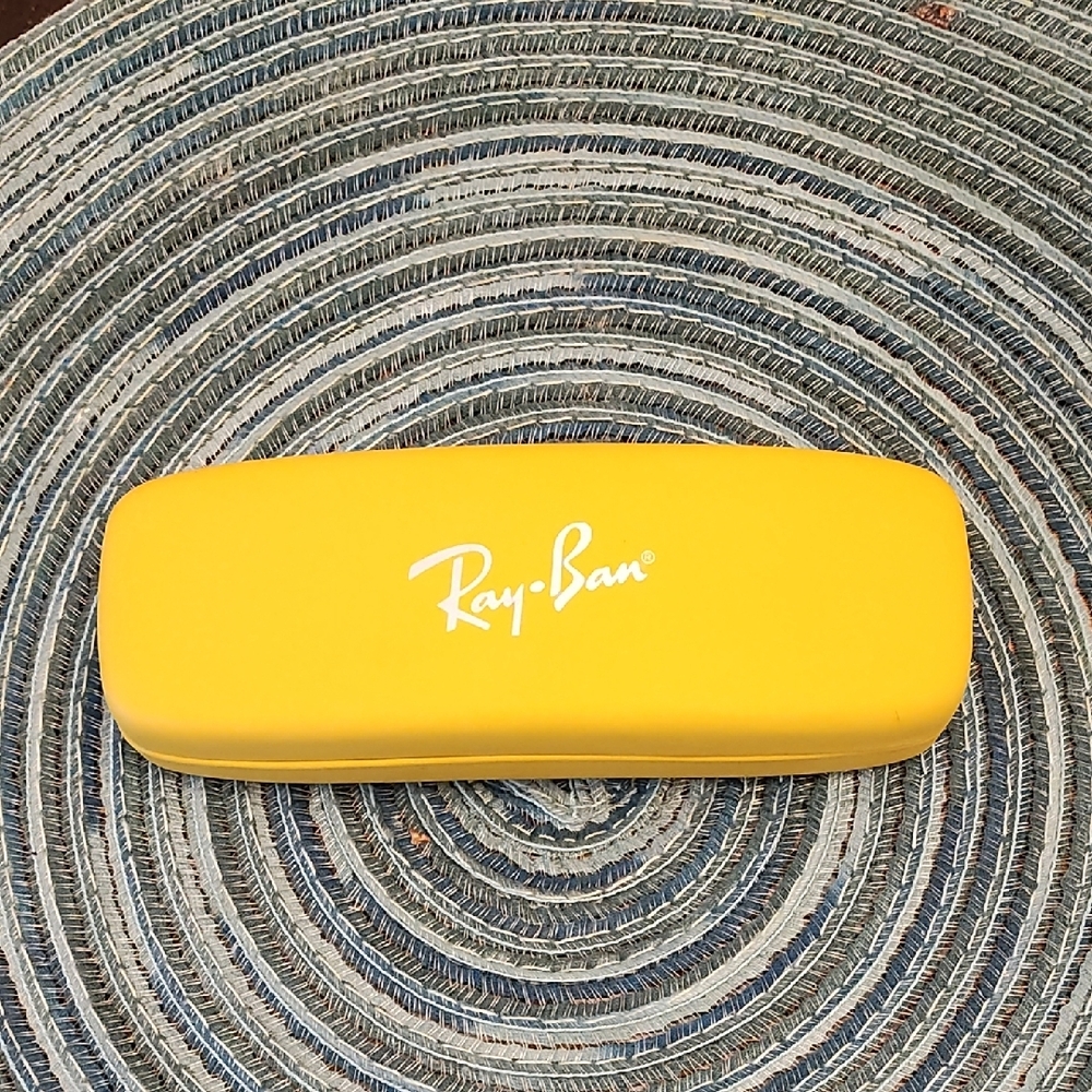 Ray-Ban Yellow Eyeglass Case